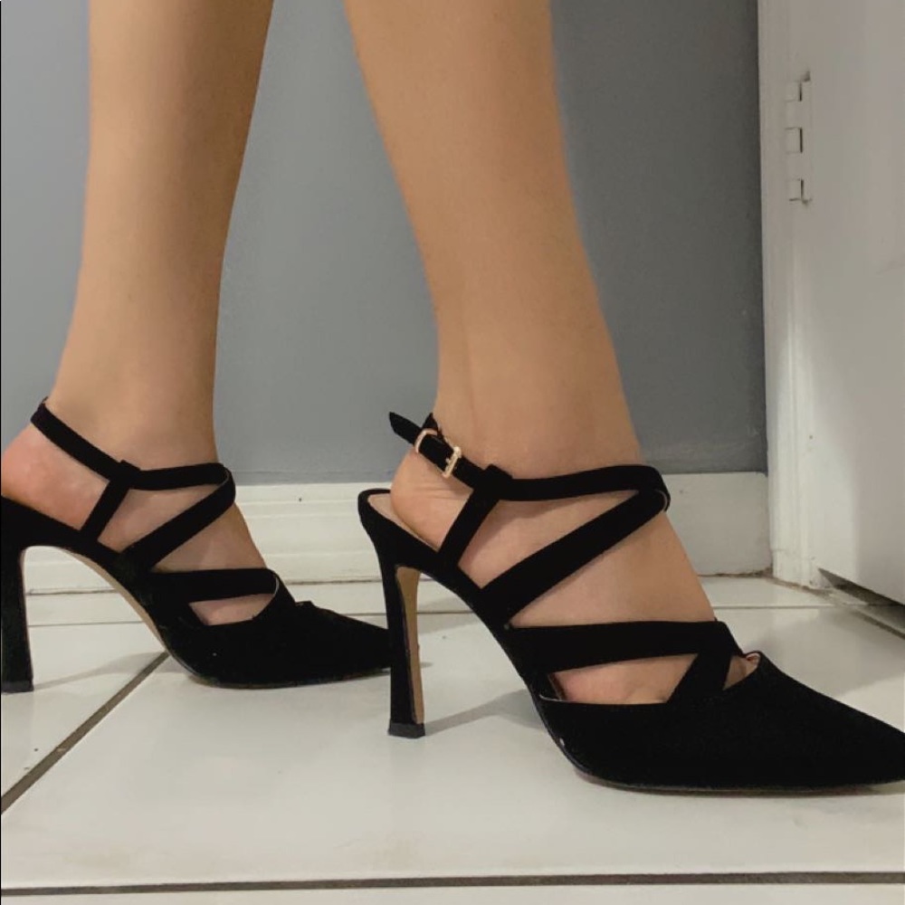 Black heels